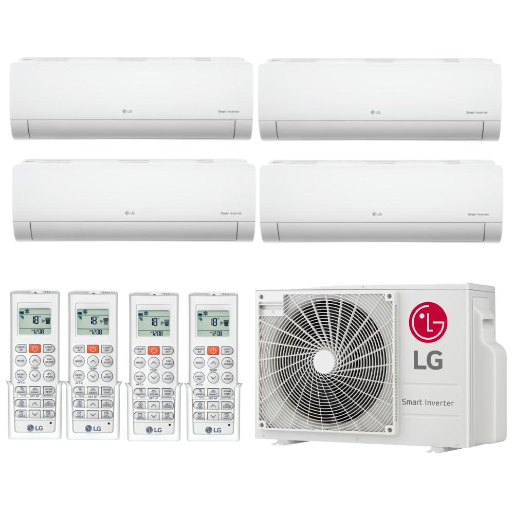 Ar Condicionado Multi Split Inverter 36000 BTUs LG (2x9000 + 12000 + 24000) Quente/Frio Z5UW36GFB1.AWGZBR4 - 220V