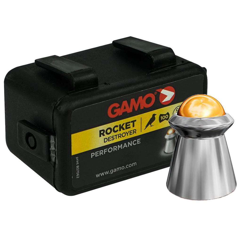 Chumbinho 5.5mm Gamo Rocket Destroyer Lata Com 100un.