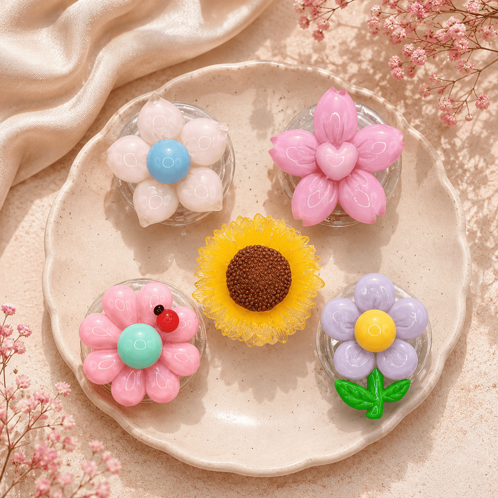 Suporte de Dedo para Celular Florzinhas Grip 🌸