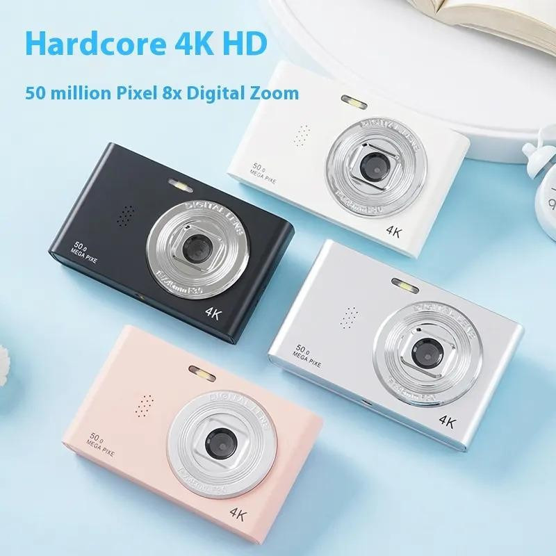 Câmera CCD Digital Retrô Portátil HD Pixel Máquina De Cartão De Celular Para Estudantes Viagem Zoom Lente Atirar Feiy