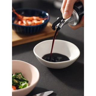Lanches domésticos prato pequeno cerâmica criativo vinagre prato em forma especial Odor prato estilo japonês único tempe