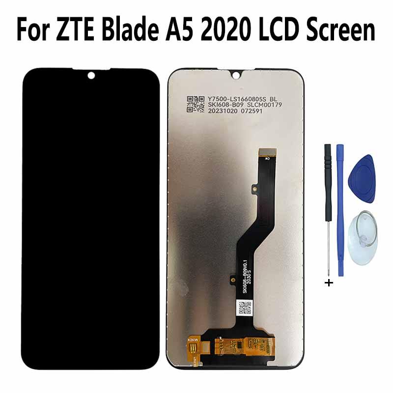 Para ZTE Blade A5 2020 Display LCD Tela De Toque Digitador Assembléia