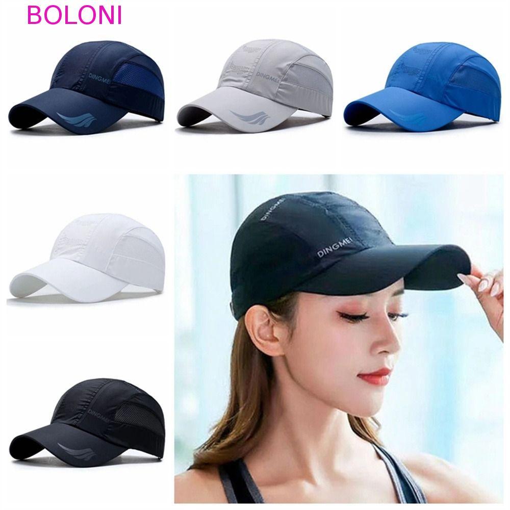 Boné De Beisebol BOLONI , Esportivo Respirável De Secagem Rápida , Chapéu Snapback Casual Leve E Ajustável , Tênis De Go