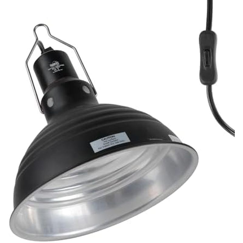 Lâmpada Termostato , De Alumínio Temporizador HERP De 5.5 Polegadas Profunda UVB Para Com Luminária Máxima Réptil Sorte 