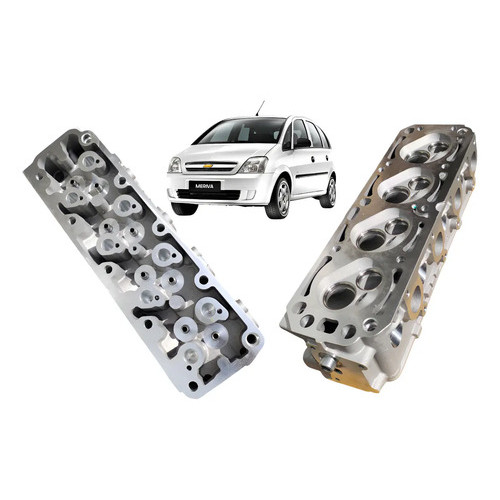 Cabeçote Novo Std Para Motores Gm 1.8 8v Roletado Tucho Fino Gm Meriva 1.8 8v Roletado 2006 A 2012