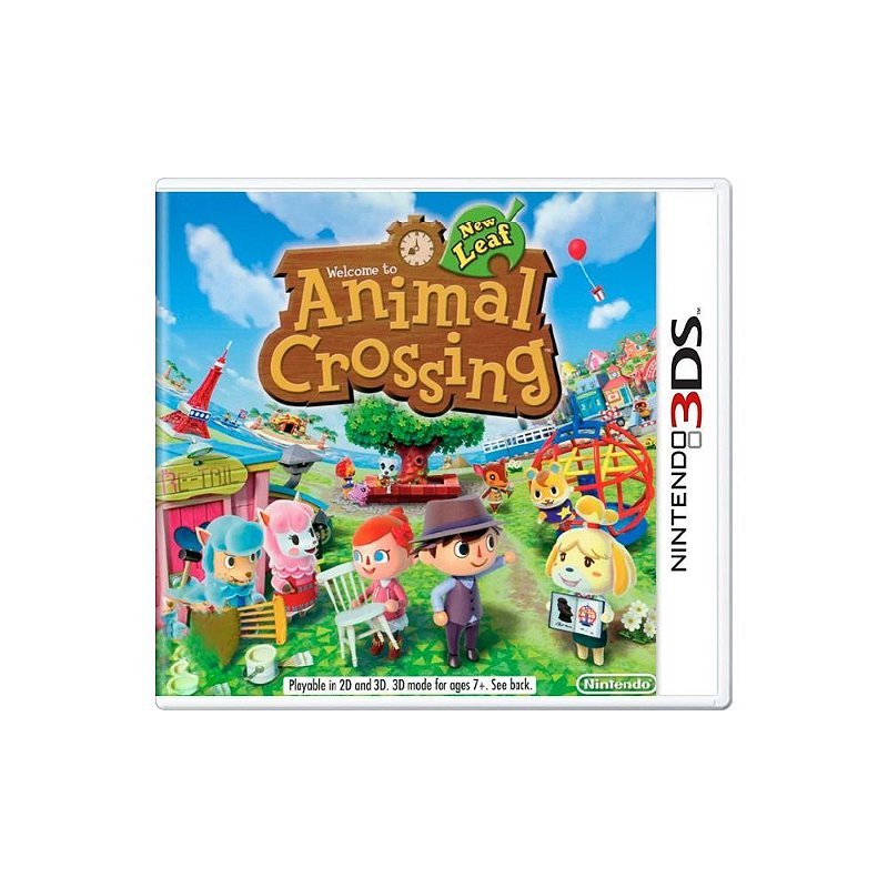 Jogo Animal Crossing New Leaf - Nintendo 3DS - Usado - Original