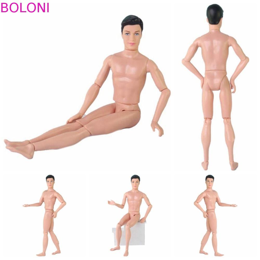 BOLONI Ken Corpo De Boneca , Nu Masculino Articulado Móvel Multi-Articular , Brinquedos De Movimento Giratório De Namora