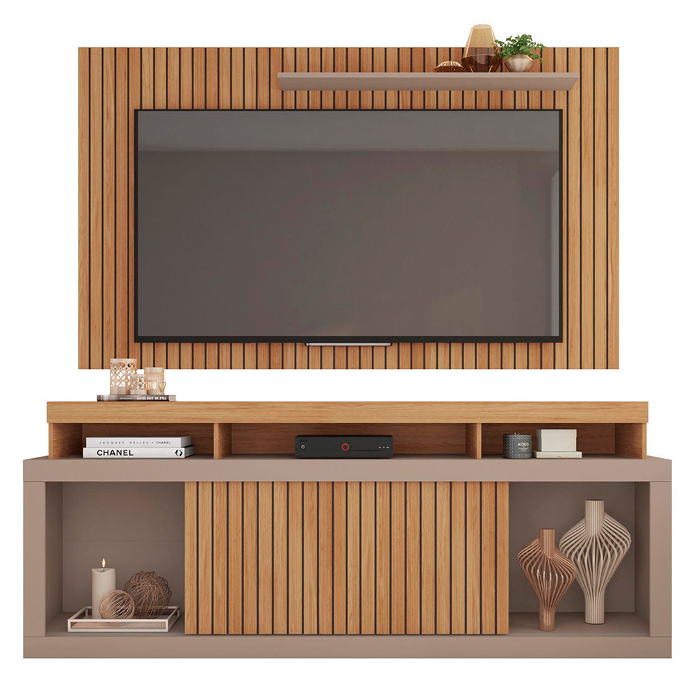 Rack com Painel para TV até 65 Polegadas Life Caemmun