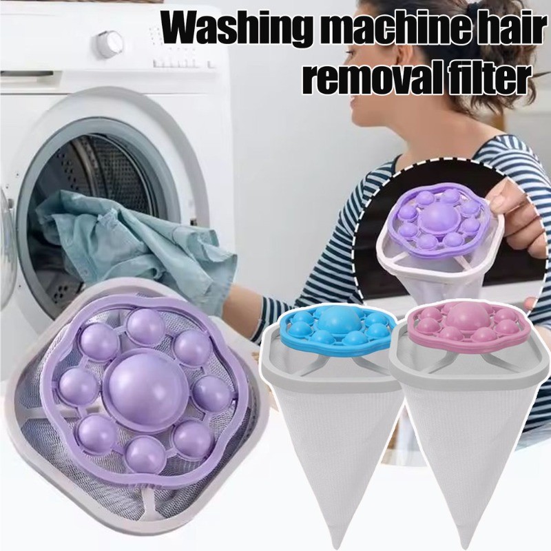 Saco De Filtro De Fiapos Para Lavanderia-Ferramenta De Captura De Detritos De Cabelo-Coletor Máquina De Lavar Flutuante