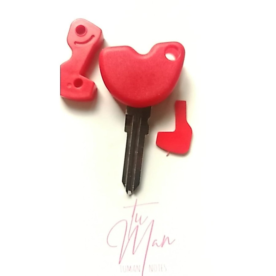 Piaggio Key Blank Shell/Estojo Rígido vespa matic/Chave Duplicada