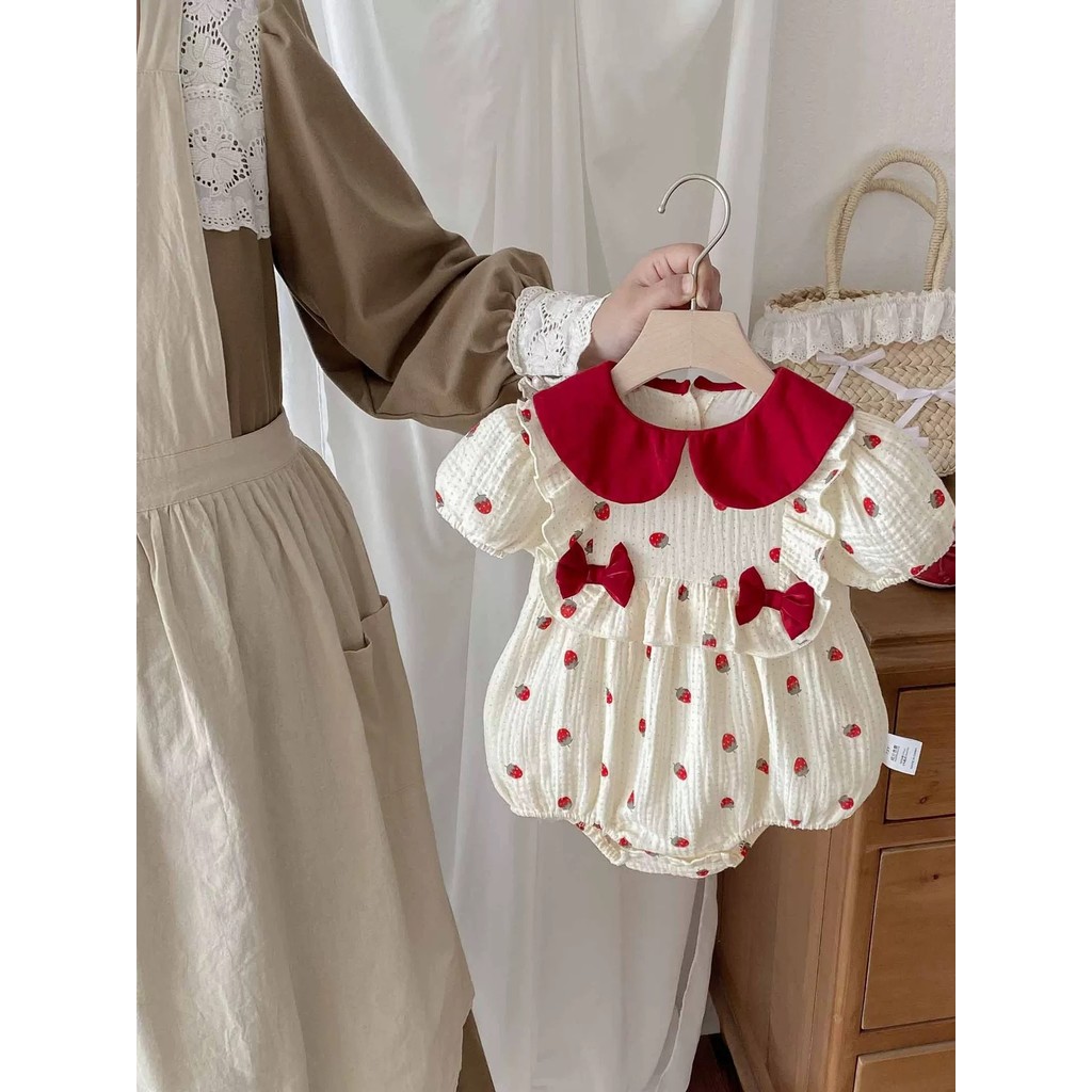 Roupas de bebê roupas de bebê verão estilo fino bebê menina cem dias roupas de bebê pequena idade mensal roupas de verão