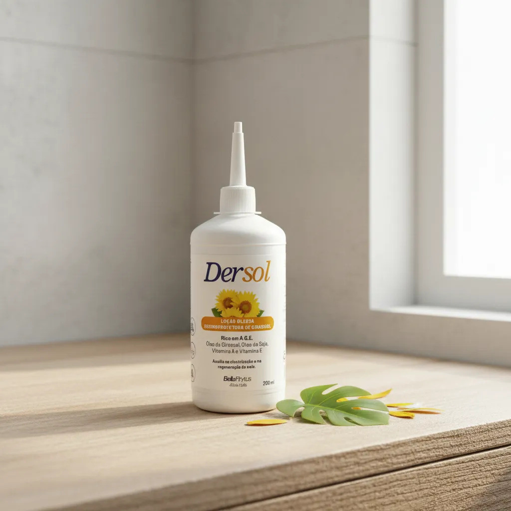 Dersol Óleo Girassol 200ml Cicatrizante E Hidratante Pele