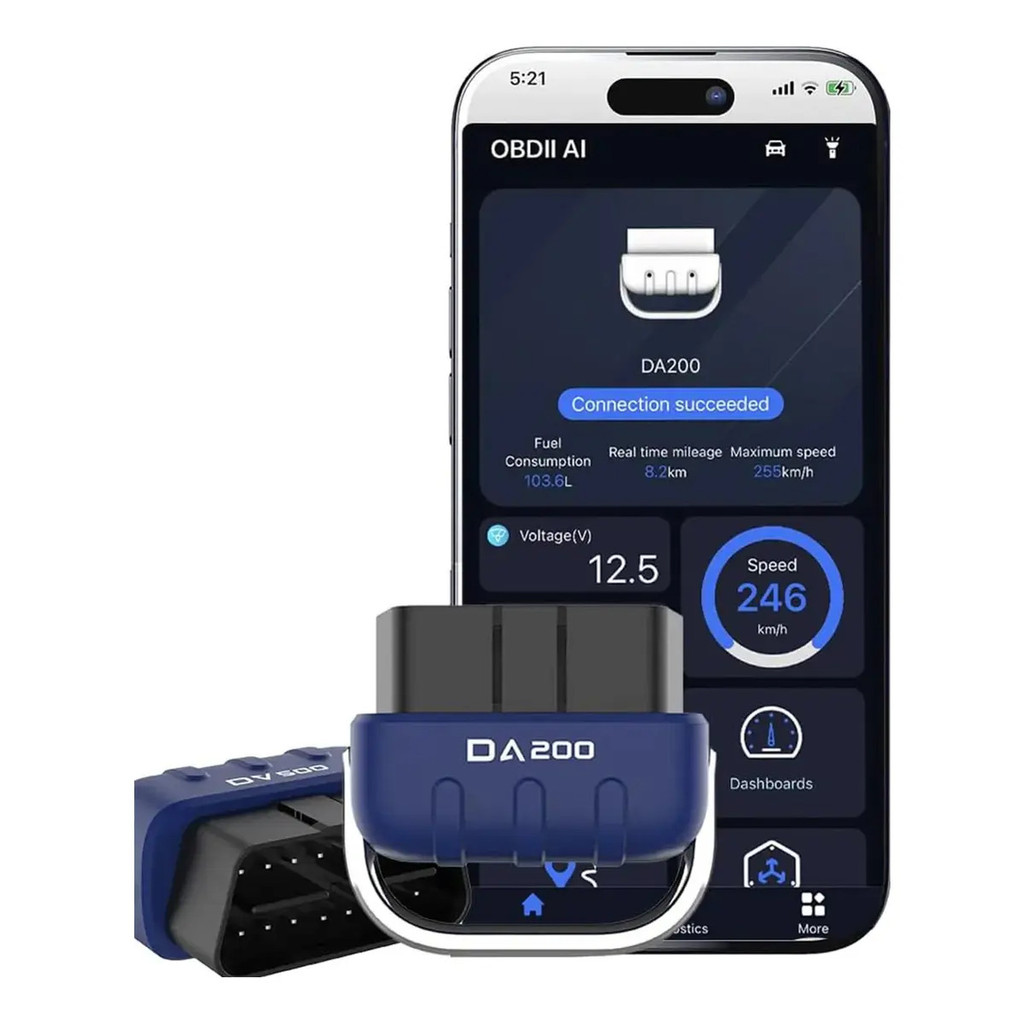 Scanner automotivo Bluetooth Android Da200 - Em estoque - Mini scanner ming