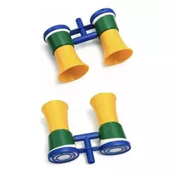 Buzinas Duplas Tema Copa do Mundo Kit 3 Peças