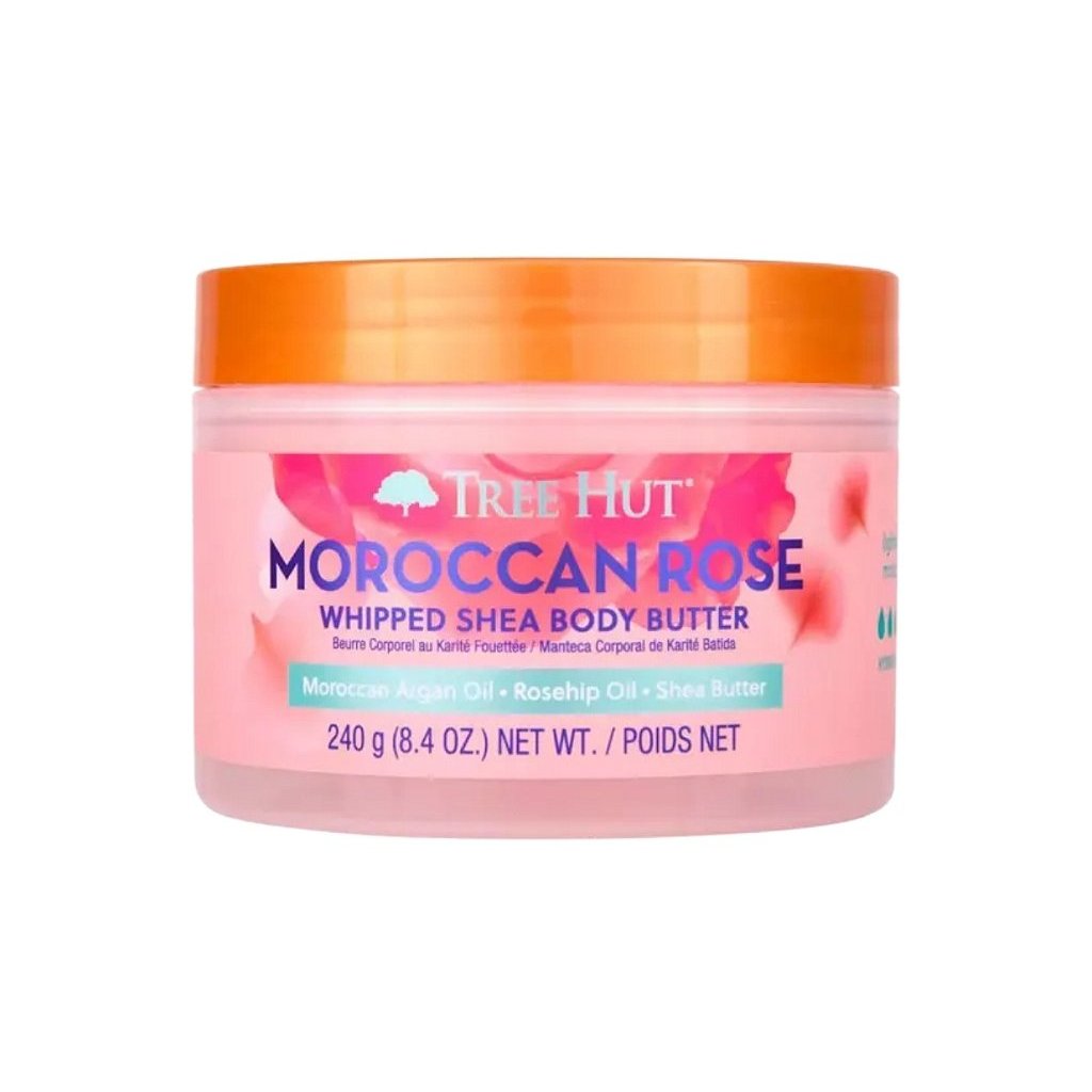 Tree Hut Whipped Shea Body Butter Moroccan Rose - Hidratante Corporal 240 ml