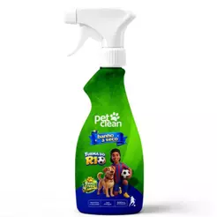 Banho a Seco Pet Clean Para Cães e Gatos Turma do R10 500ml