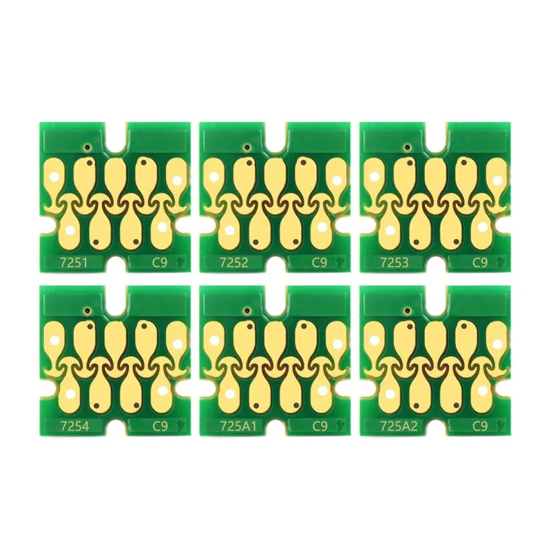 Chip De Cartucho De Tinta Compatível FW Para Epson SureColor F2000 F2100 SC-F2000 F2100 F2130 F2160 Impressora T7251-T72