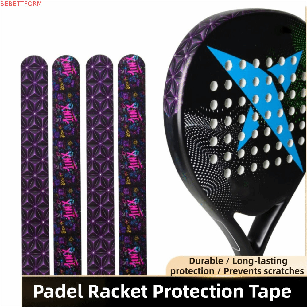 Fita De Proteção De Raquete BEBETTFORM Padel , Absorção De Choque , Reduz A Fricção , Adesivo De Borda De Cabeça De Remo