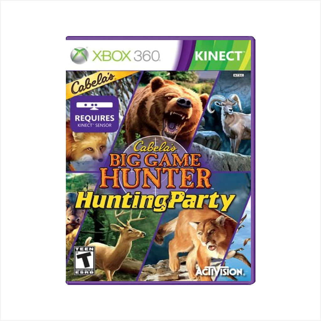 Jogo Cabela's Big Game Hunter Hunting Party - Xbox 360 - Usado - Original