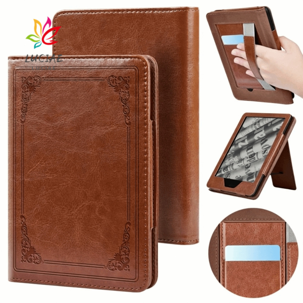 Suporte LUCIAE , Capa Para Leitor Eletrônico Auto Wake/Sleep , Kindle Paperwhite 2024 2021 2022 11/12a Geração Colorsoft