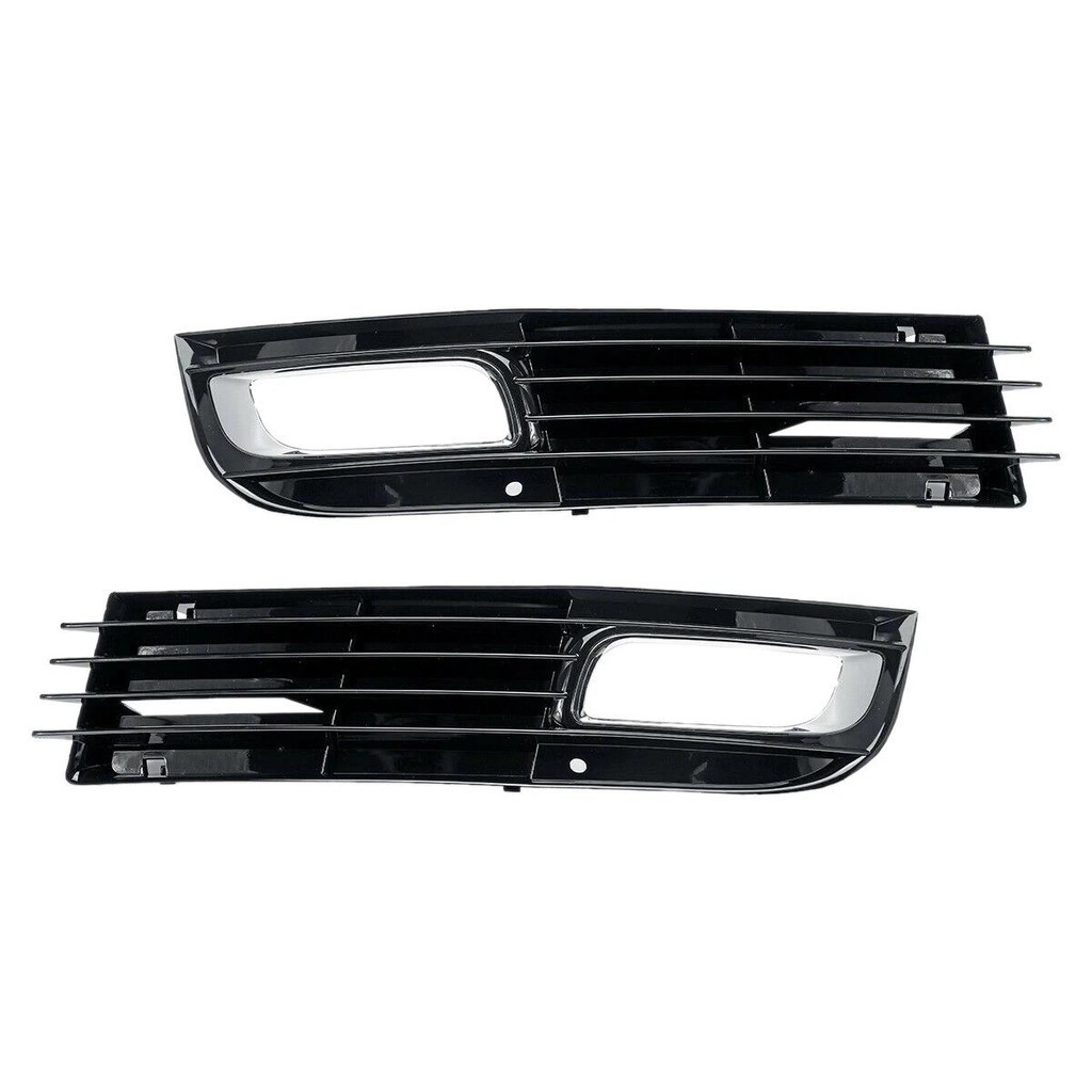 1 Par De Grades De Cobertura Da Lâmpada De Nevoeiro Do Para-Choque Dianteiro Audi A8/A8 Quattro 2008-2010 D3