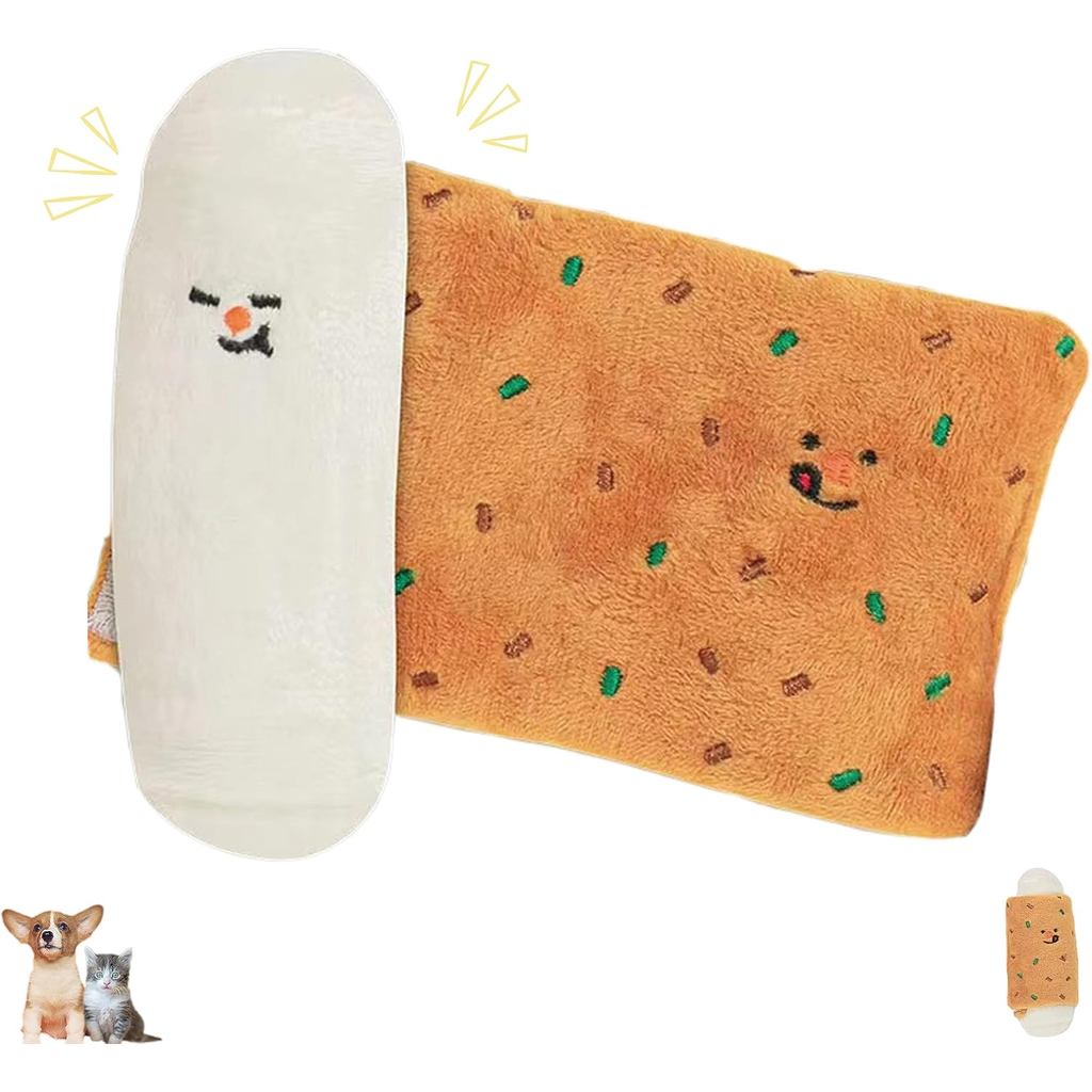 Interactive Hide and Seek Puzzle Toys for Dogs and Cats - Stimulating Brain Stimulation and IQ Training with Squeaky and