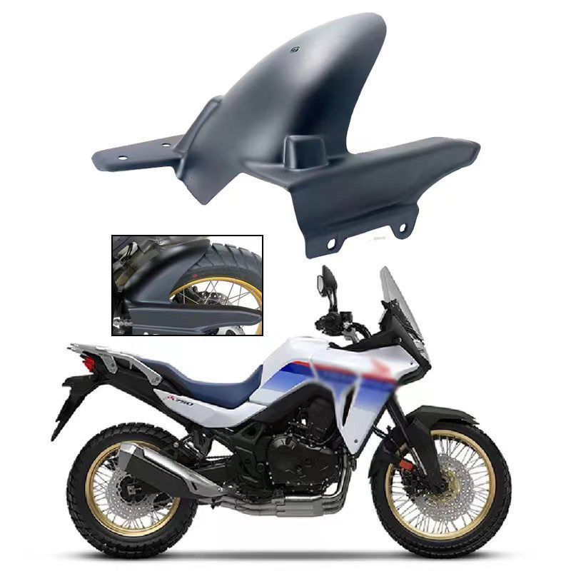 Adequado para Honda XL750/TRANSALP 2023-Modificado Paralama Traseiro Capa de Corrente Estendida
