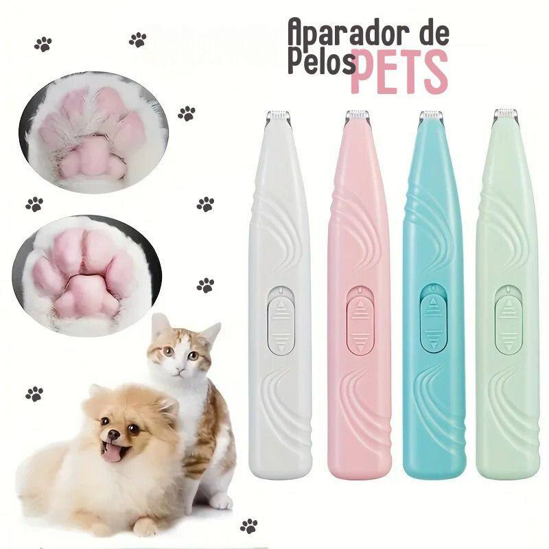 Máquina de Tosa para Pata Olhos Orelha Pet Cão Gato Profissional Aparador De Pelos Cortador