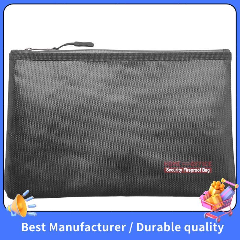 Portátil À Prova De Fogo Dwaterproof Água Documento Envelope Pasta De Arquivo Bolsa De Dinheiro Saco Lipo Seguro
