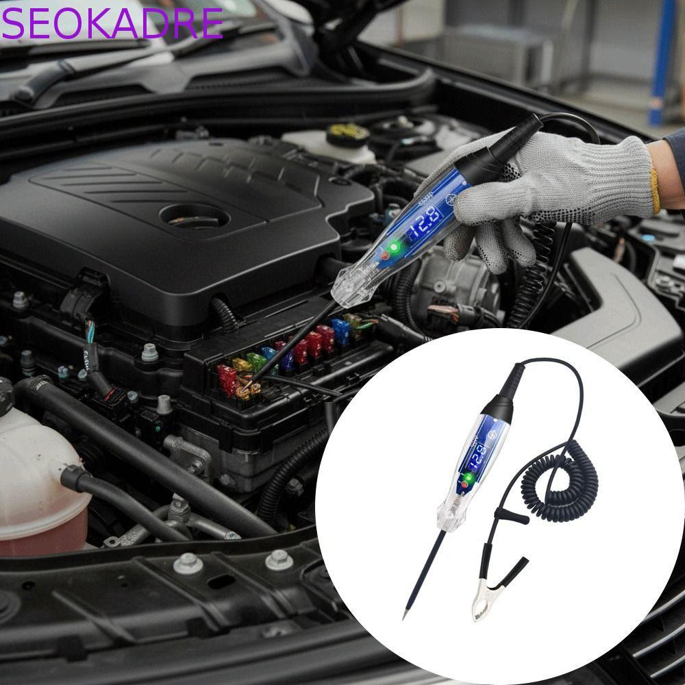 Testador De Circuito Digital SEOKADRE , Luz De Teste Automotiva LED DC 3-60V ,