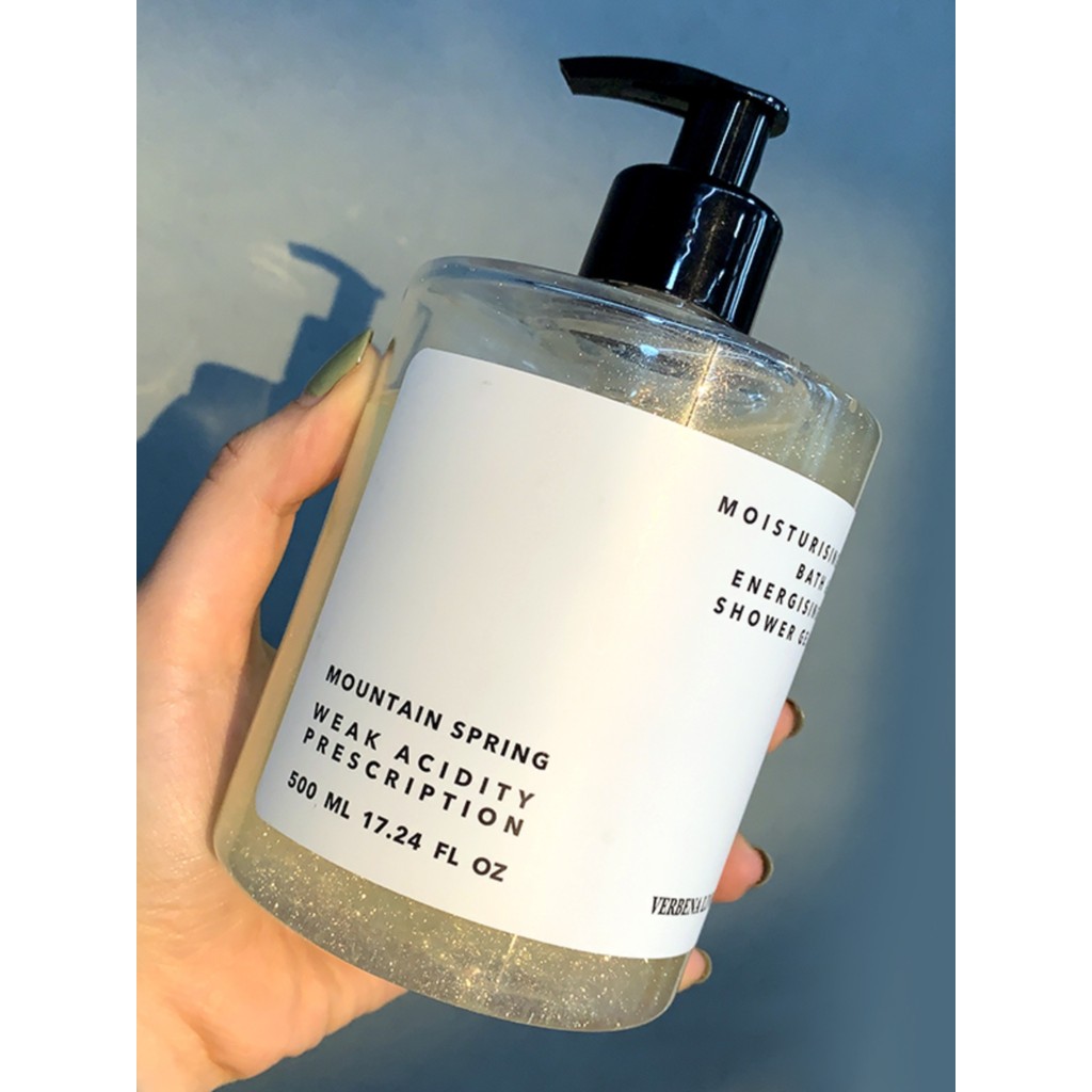Verbena Linn Niacinamida Perfume Gel de Banho Fragrância de Longa Duração Desodorante Fragrância 72 Horas Homens Mulhere