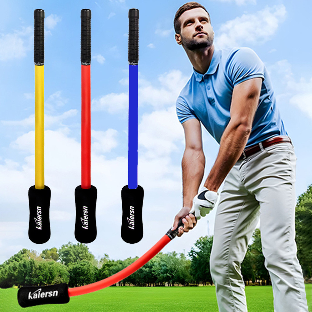 Novo Kaiersn Golf Swing Trainer Golf Power Bar Swing Treinador de ritmo físico