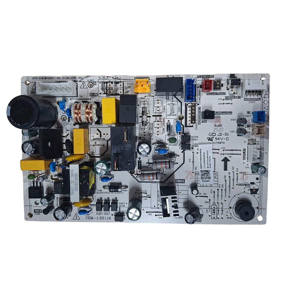 Placa Eletrônica Principal Evaporadora Springer Midea Xtreme Inverter 12.000Btu/h 42AGQA12M5