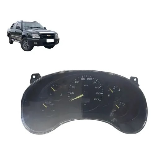 Painel De Instrumento Chevrolet S10 2.4 2004/2007 Preto