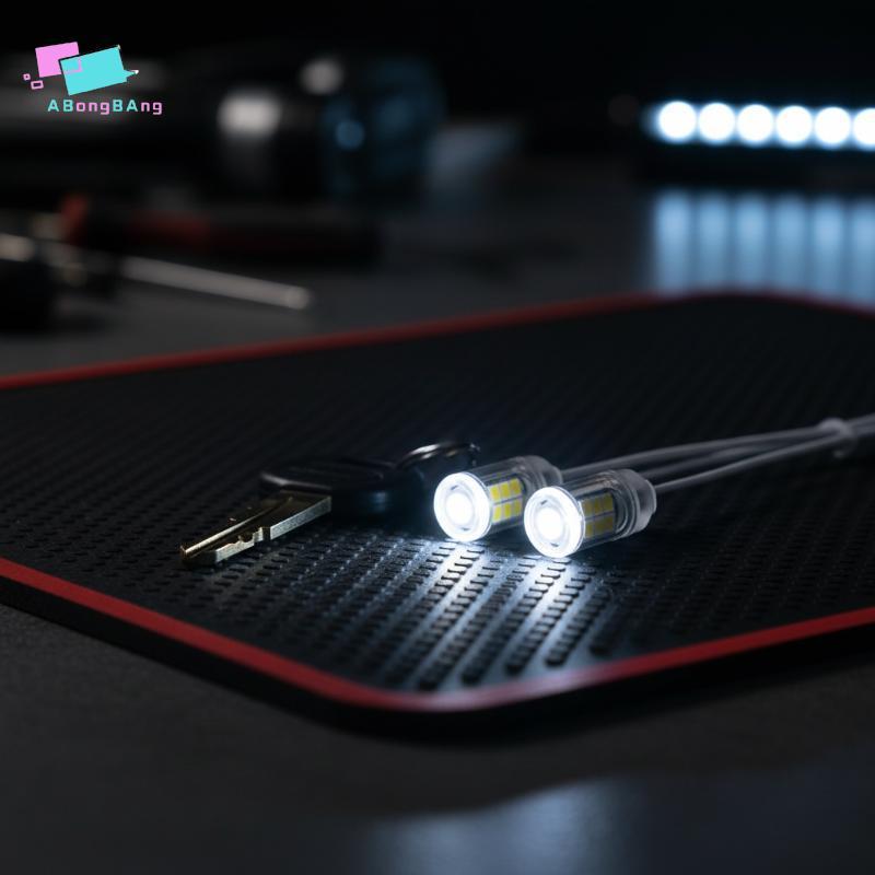 Abongbanghn Firefly T15 Luz De Sinalização De Mudança De Contato Duplo LED Âmbar Branco Azul Lâmpada 12V Para Iluminação
