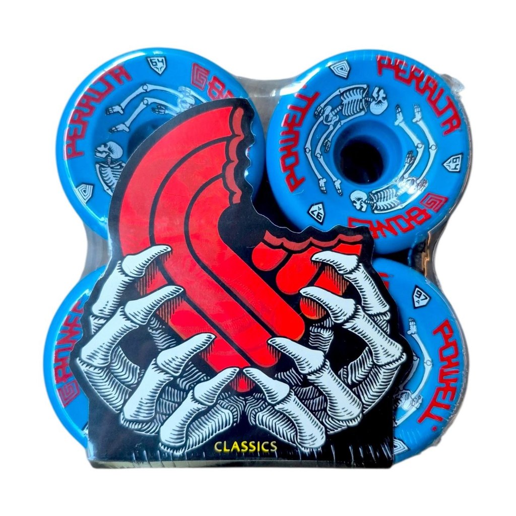 Rodas de Skate Powell Peralta 64mm 97A G-Bones Blue