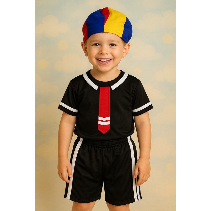 FANTASIA INFANTIL KIKO  TURMA DO CHAVES MENINOS ANIVERÁRIOS FESTAS CARNAVAL