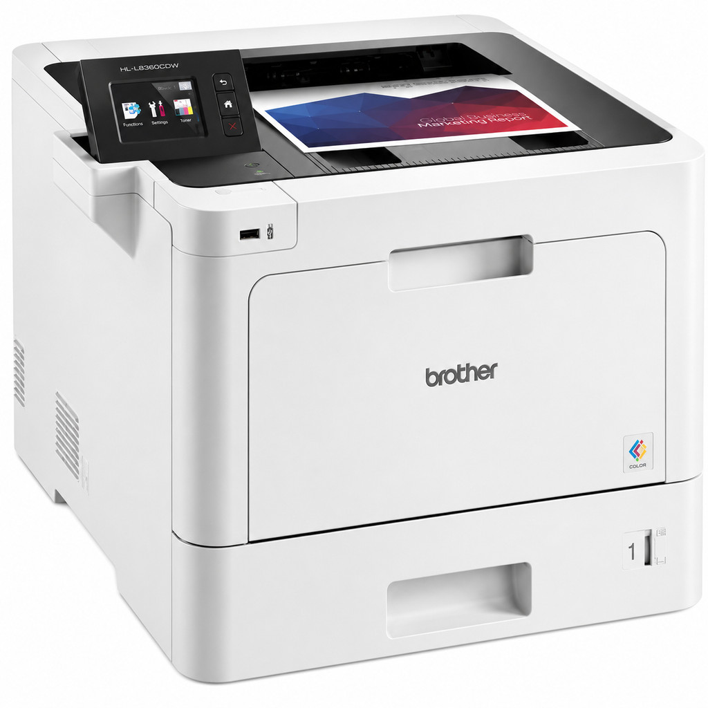 Impressora Laser Color Brother HL-L8360CDW Duplex WiFi Rede