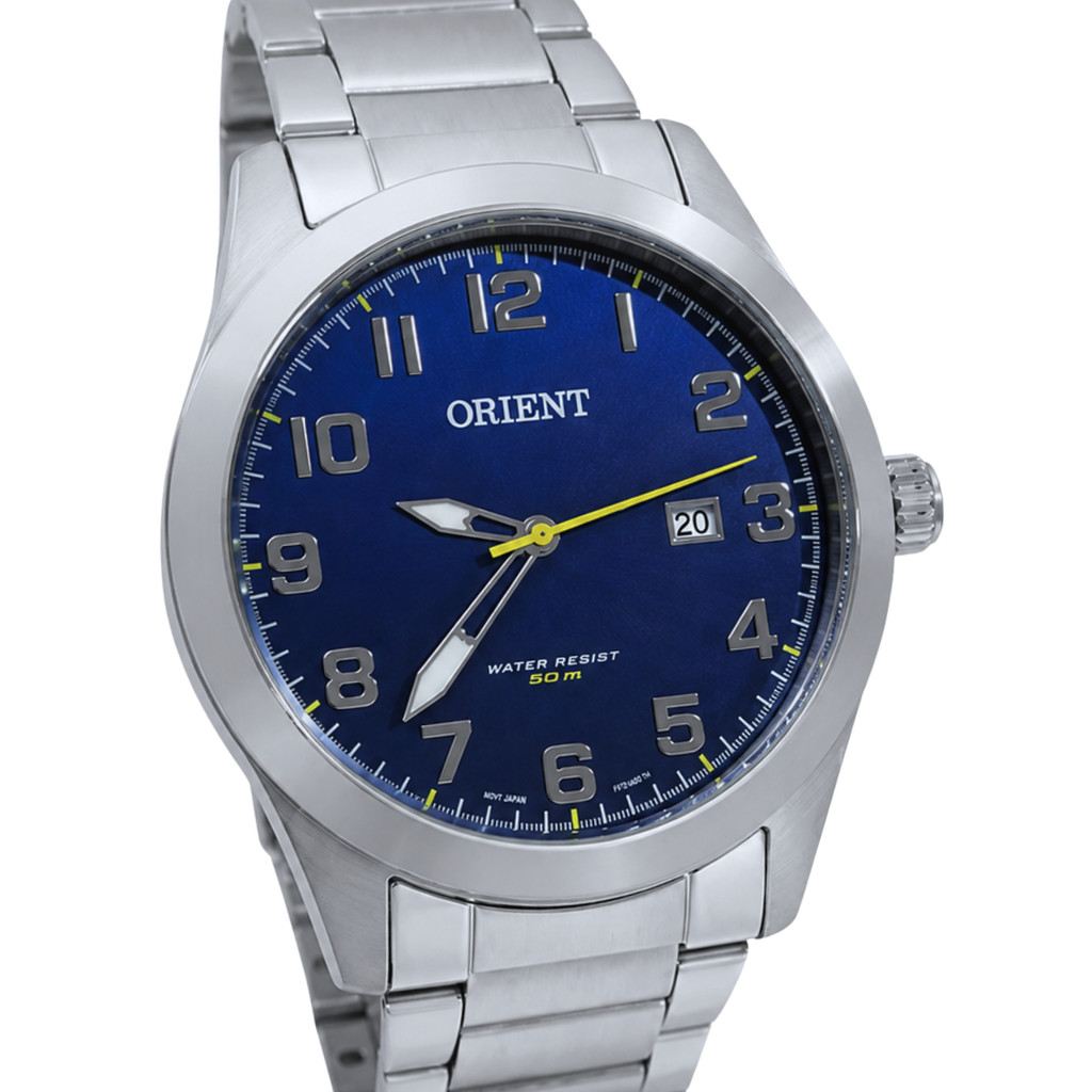 Relógio Orient Analógico Masculino Prateado MBSS1360 D2SX