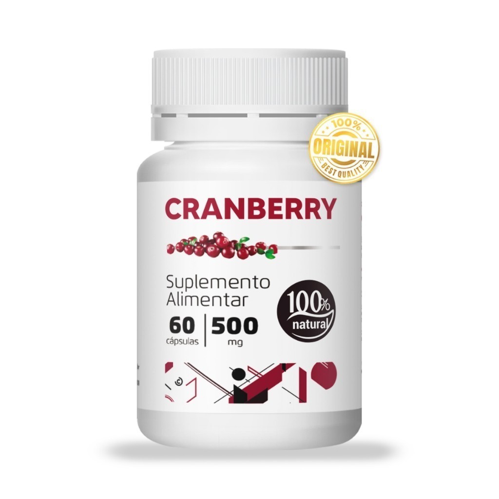 Cranberry 500mg 60 Cápsulas Envio Imediato — imagem 2 de 2