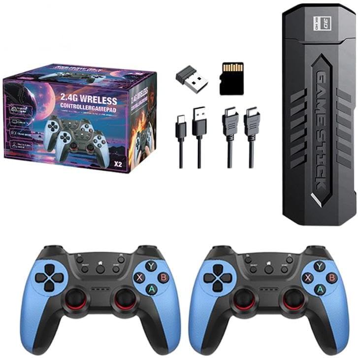 Console de Jogos Retrô Pro, Game Stick, Consoles de Videogame com HDMI 4K, Mais de 60.000 Jogos Integrados e 50 Emulador