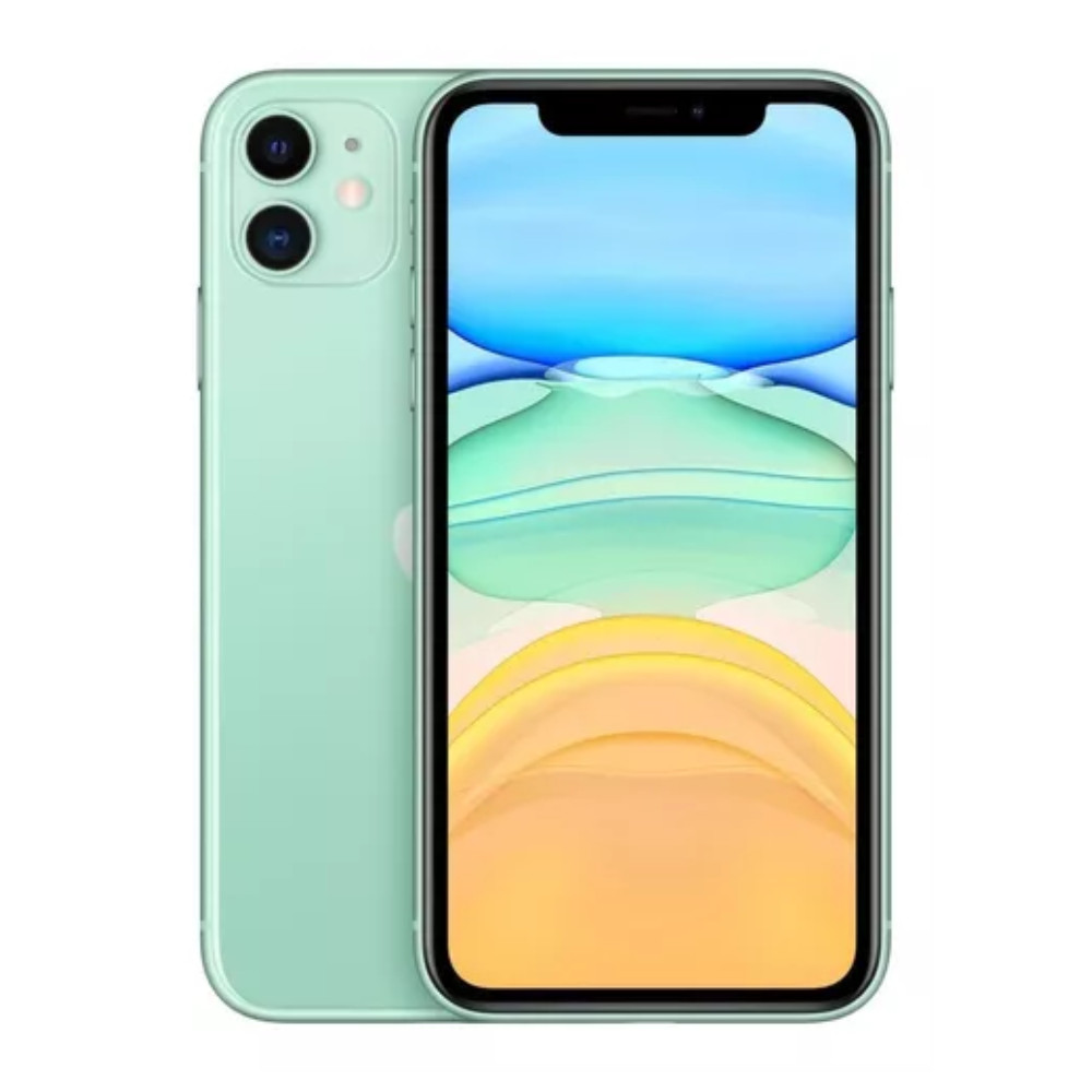 Usado: Iphone 11 256 GB Verde - Sem Touch / Face Id