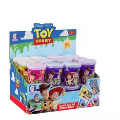 Slime Toy Story Baú de Brinquedos Glitter Unitário Sortido Cotiplás - 2931