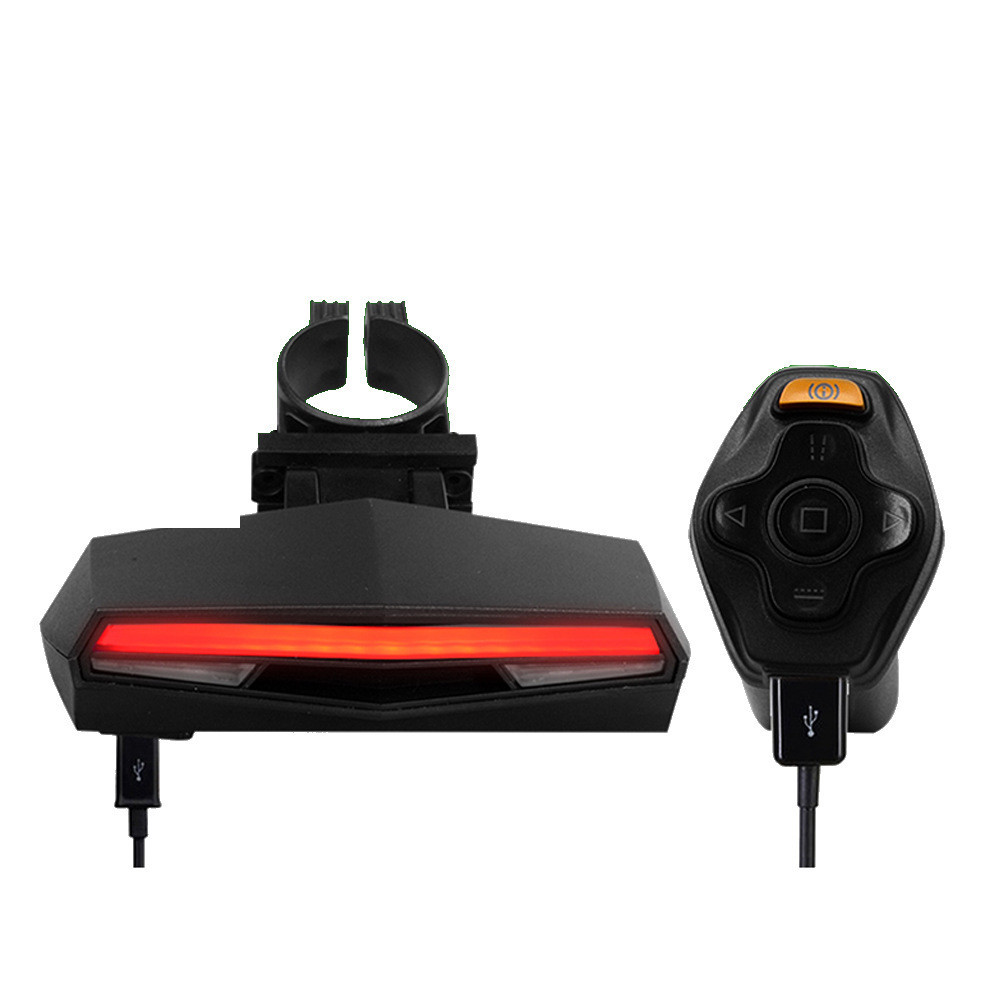 Amazon luz traseira Laser para bicicleta, venda quente, noite, ciclismo, luz traseira inteligente, condução, cauda usb