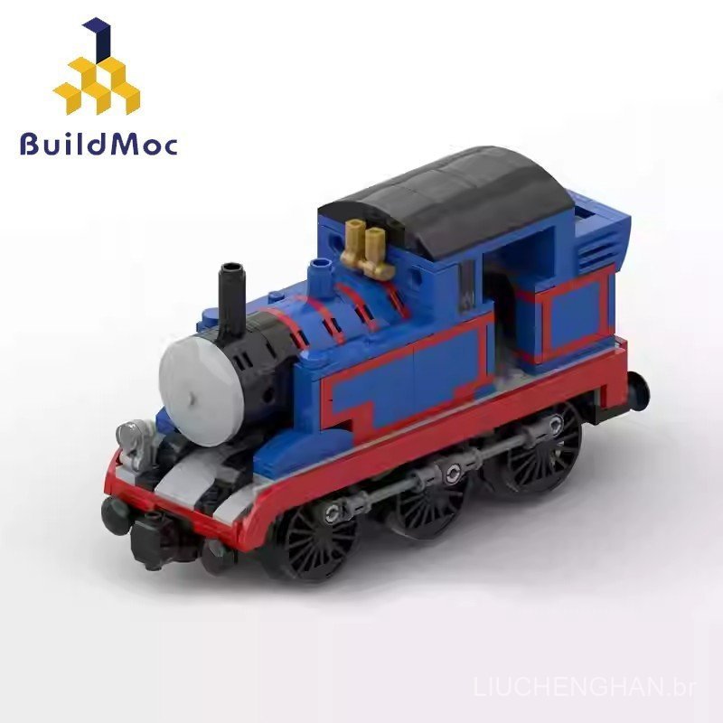 Locomotiva Thomas, Modelo Criativo de Trem Choo-Charles, Blocos de Montar, Brinquedos Educativos, Presentes, 394 Peças D