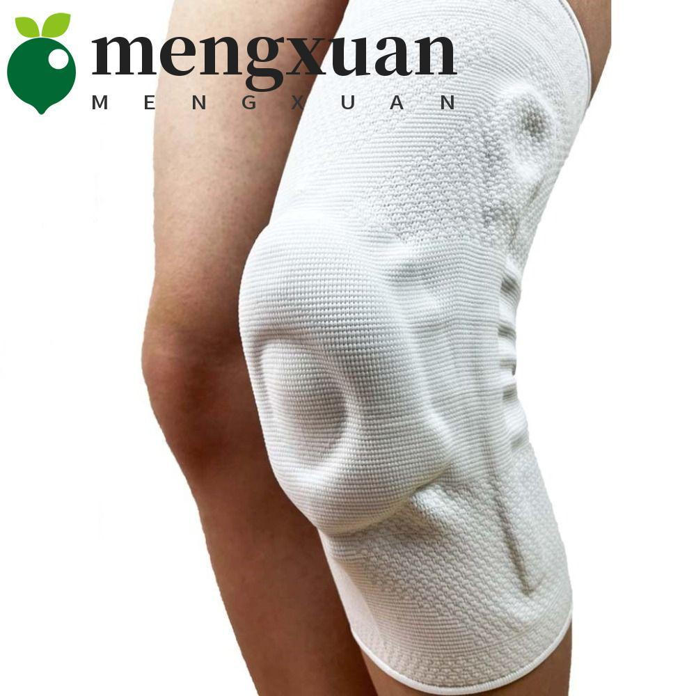 MENGXUAN1 Joelheira, Manga de Compressão de Silicone com Mola, Protetor de Joelho Elástico para Esportes WBNH