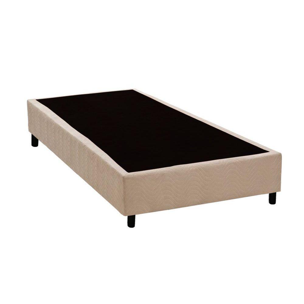 Cama Box Base Solteiro Universal Suede Clean (78x188x20) - Costa Rica