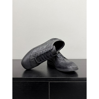 [Baba Xiansen] Sapatos de treinamento alemã retrô masculinos de couro genuíno com bico quadrado sapatos casuais combinad