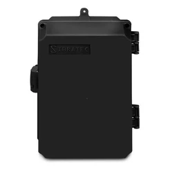 Caixa de Montagem 200x140x140mm Quadro de Comando Preto Painel Elétrico Caixa Plástica Multiuso