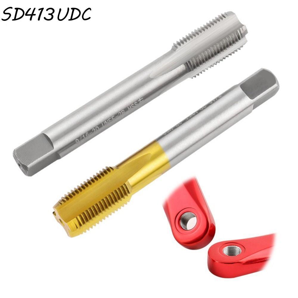 Torneira De Rosca Para Pedal De Manivela De Bicicleta SD413UDC , Brocas De Reparo Douradas/Prateadas , Fio , Universal